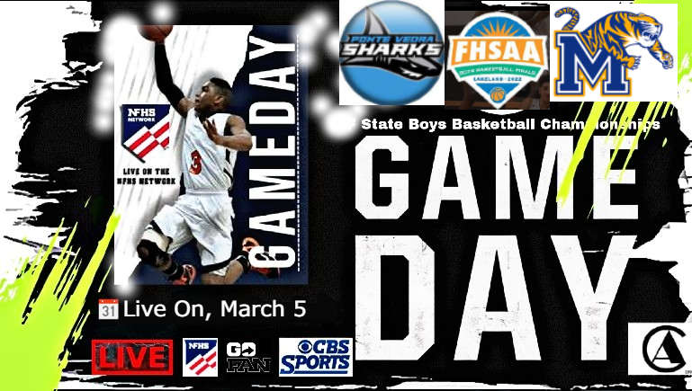 week_network's tweet image. 🏀🏆"2022 Boys Basketball State Tournament - 6A".
Ponte Vedra Sharks 🆚 Martin County Tigers
📆Live 𝙂𝘼𝙈𝙀𝘿𝘼𝙔 @ 5:30p.
🎥 bit.ly/3Msv8EH
@ryan_davis__8 @jpierrelus11 @DC_Sports_706✝️
@jp_stretch954 @terrell23mabins @MCHS_XCTF