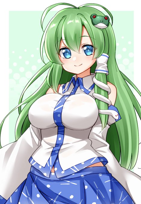 東風谷の早苗さん 