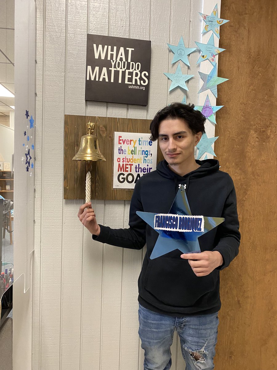 STARSHS2's tweet photo. Congratulations Francisco Rodriquez, STARS #10thGraduate this semester!! We are so proud of you Frankie and can’t wait to see what you do next!! #WeAreSTARS #whatyoudomatters #Graduation https://t.co/pNfksX5l4e