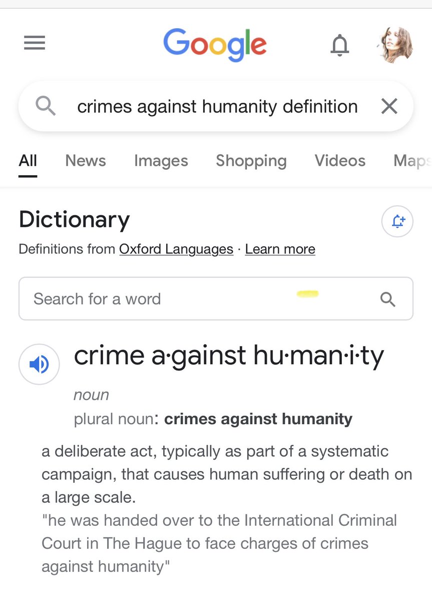 Does anyone need clarification? #CrimesAgainstHumanity
