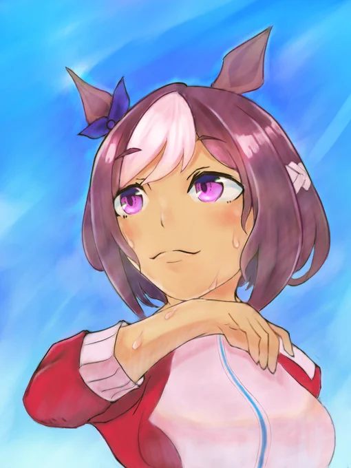 トレーニング中のスぺちゃん#ウマ娘 #スペシャルウィーク 
