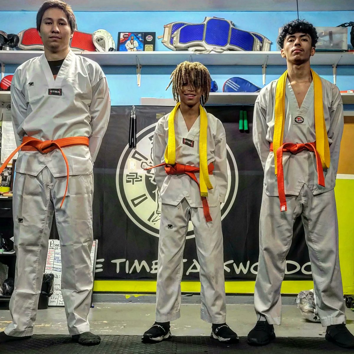 PrimeTimeClubMD's tweet photo. Meet our highest ranked Olympic taekwondo members . Next stop : cross training and rumbles with neighbor teams in preparation for their first state qualifier 🔥🥋
#PTTKD #SanAntonio #MartialArts https://t.co/ngIxUviiGE