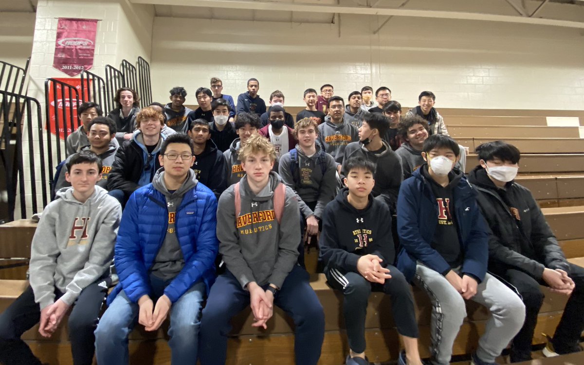 HaverfordRobots's tweet photo. The Cavalry are up and ready for PA States Finals. All those late nights &amp; early mornings (don’t they look a little sleepy?) come down to just one day of competing. Some teams are just a few games away from the world championships in Dallas in May! #GoFords https://t.co/D72CAIWo2e