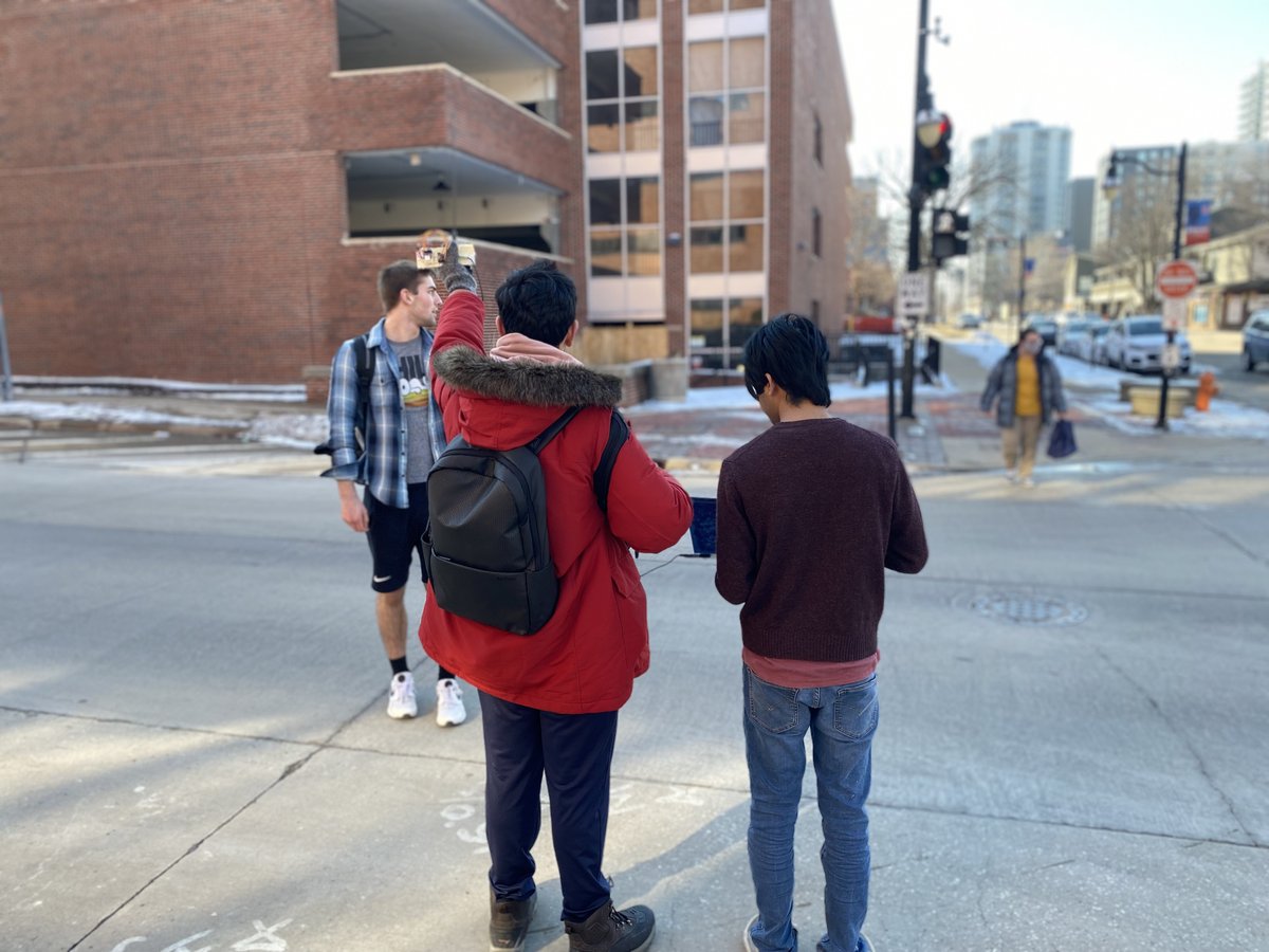 The telemetry team had an exciting testing session/field trip across campus last week and it was a big success! The goal was to not only check hardware, but also determine maximum operating range.
Huge thanks to Arrow Antennas for donating an Alaskan Antenna to ISS!