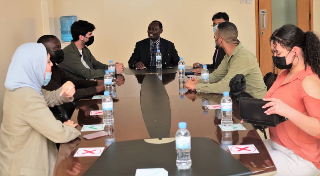 UnivOfKigali's tweet photo. UoK's VC, Prof. Robert Rugimbana receives trainers of Lean Six Sigma from Europe. He's joined by the DVC-Institutional Development, Research &amp; Innovation, Dean of School of Business Management and Economics and the Dean of  Graduate School. 25 UoK Students to benefit on 7/03/2022 https://t.co/Rqt36XRBYp