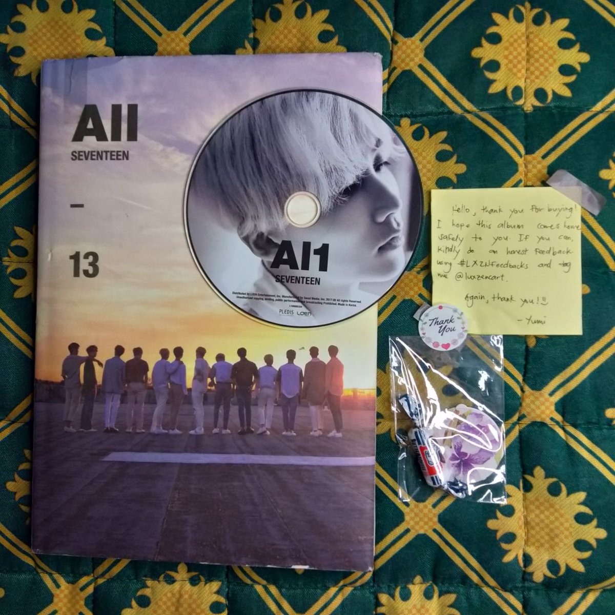 Puingpuingx's tweet photo. - Al1
I got this from @luxzencart . The item was good and nasaktuhan pang cd ni Hannie ang laman so I really felt the sparks hihi. Thank you so much po! 💙
#LXZNfeedbacks https://t.co/O6INwb6PLG