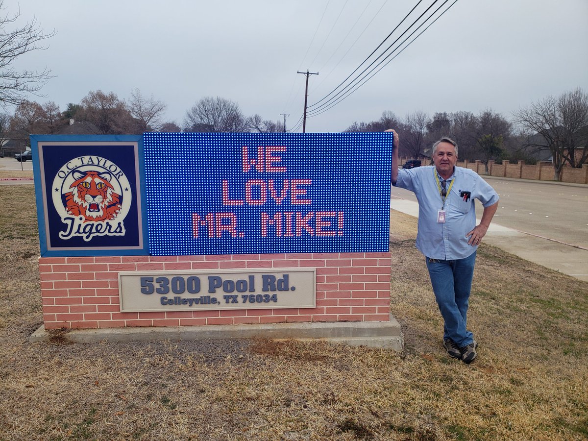 Mr. Mike is the best! You are appreciated for all that you do! #maintenanceworkerappreciationday #OCT4U