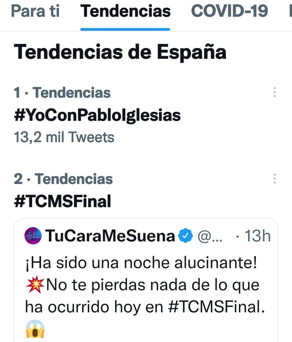 dsegoviaatienza's tweet photo. Muchas gracias a todo el mundo, lo que pensé que no llegaría a nada ahora mismo es N1, sin promoción, ni bots, ni organización ni nada, simplemente con la ayuda de buenos compañeros.
Me quito el Sombrero.
Dedicado a ti @PabloIglesias 
#YoConPabloIglesias https://t.co/Y8jEo9MpBg