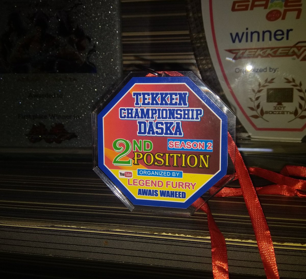 ARC_tekken's tweet photo. I got 2nd position in Daska tekken Championship S2. I'm down that I couldn't defend my title.
Congrats to @DawoodSikandar for winning the tournament and really well managed by @Awaiswaheed222 and @ZeBiBeBi12
@FameGamingGG #FameUp #PrimeUp https://t.co/Cnpx16WsM9