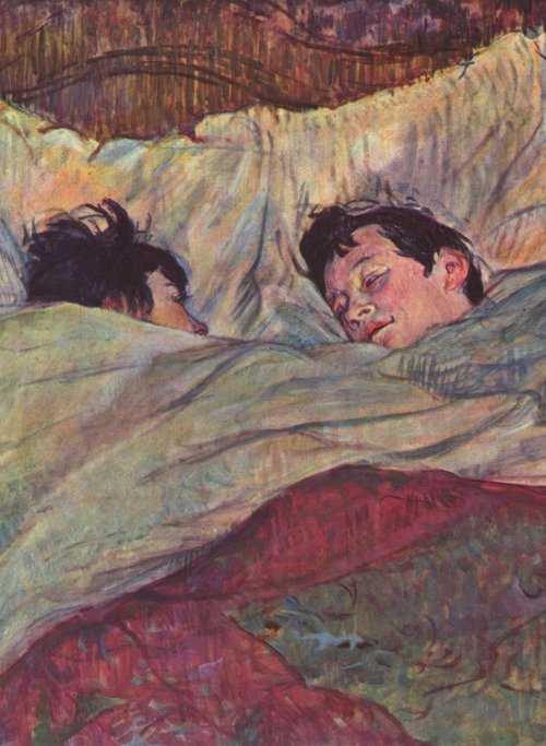 AngelsWhisperr's tweet photo. Henri de Toulouse-Lautrec: In Bed, 1892-93 https://t.co/YbyTEnyMdF