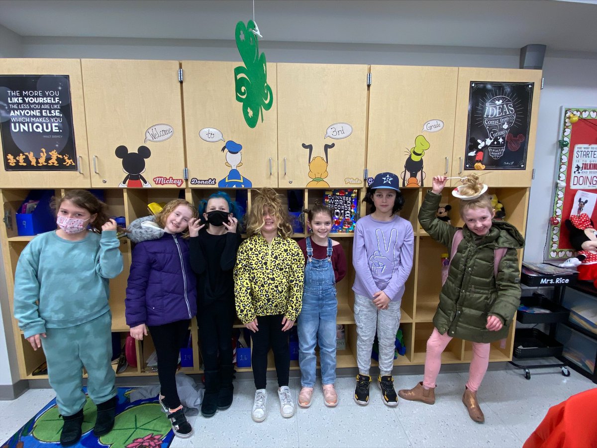 Read Across America Week in Third Grade