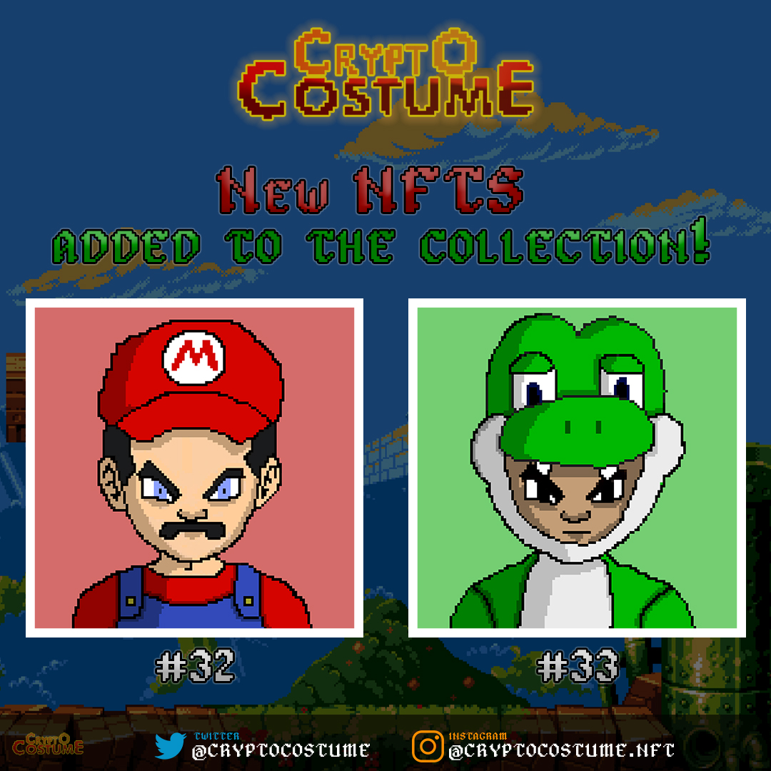 cryptocostume's tweet photo. NEW NFT ADDED TO THE COLLECTION!👾
.
.
.
.
#NFTGiveaway #nft #nfts #nftdrop #NFTartist #NFTProject #nftcollectors #nftcollectors #NFTcollectibles #NFTCollection #NFTCommumity #Nftarts #nftart #pixelart #OpenSeaNFT #opensea #openseaart #cryptocurrency #bitcoin #Ethereum #Cryptos https://t.co/m0VjFyRwen