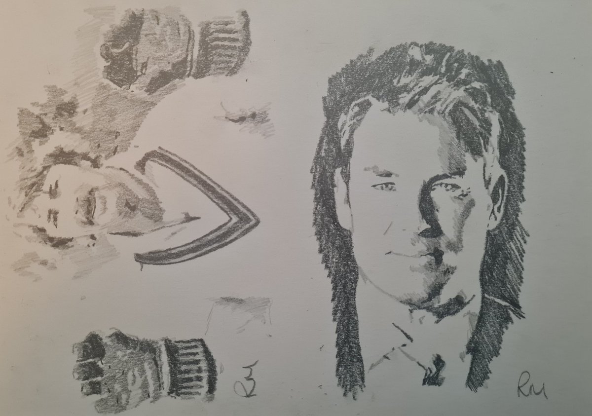 Ruddy_Muddy's tweet photo. Well, after getting back to drawing this week I just had to do these during a little me time. Such sad news to hear of passing of both Shane Warne and Rod Marsh...:-(. Would have like to do them on the van but still in the garage.
#RIPShaneWarne #RIPRodMarsh https://t.co/EfDcpecXi9