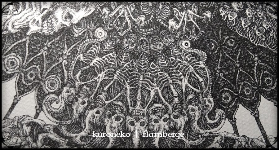 昨日とは違う箇所の濃淡調整。いい感じ。 