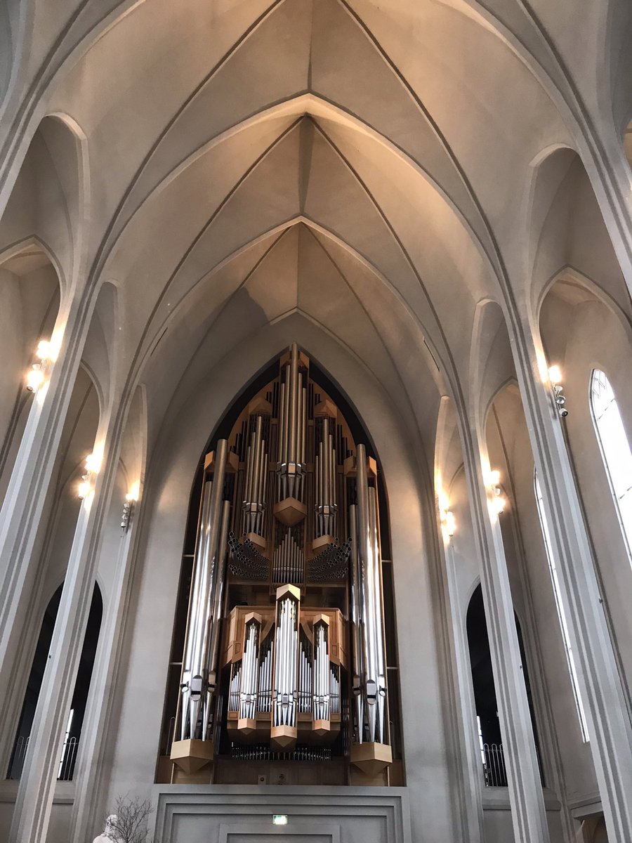 TGS_Iceland's tweet photo. A visit to the Hallsgrimskirkja church in Reykjavik https://t.co/GJ5fPJCYQH
