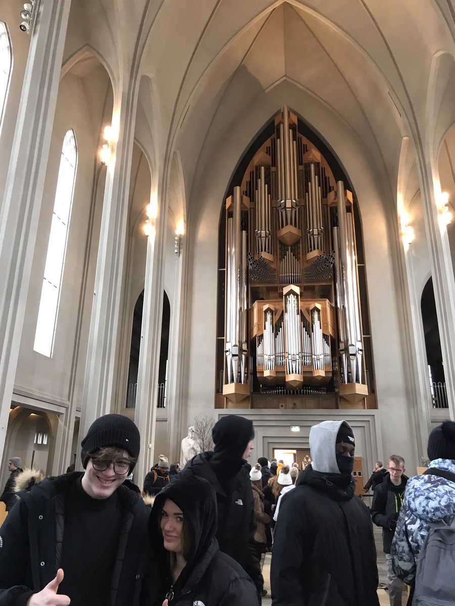 TGS_Iceland's tweet photo. A visit to the Hallsgrimskirkja church in Reykjavik https://t.co/GJ5fPJCYQH