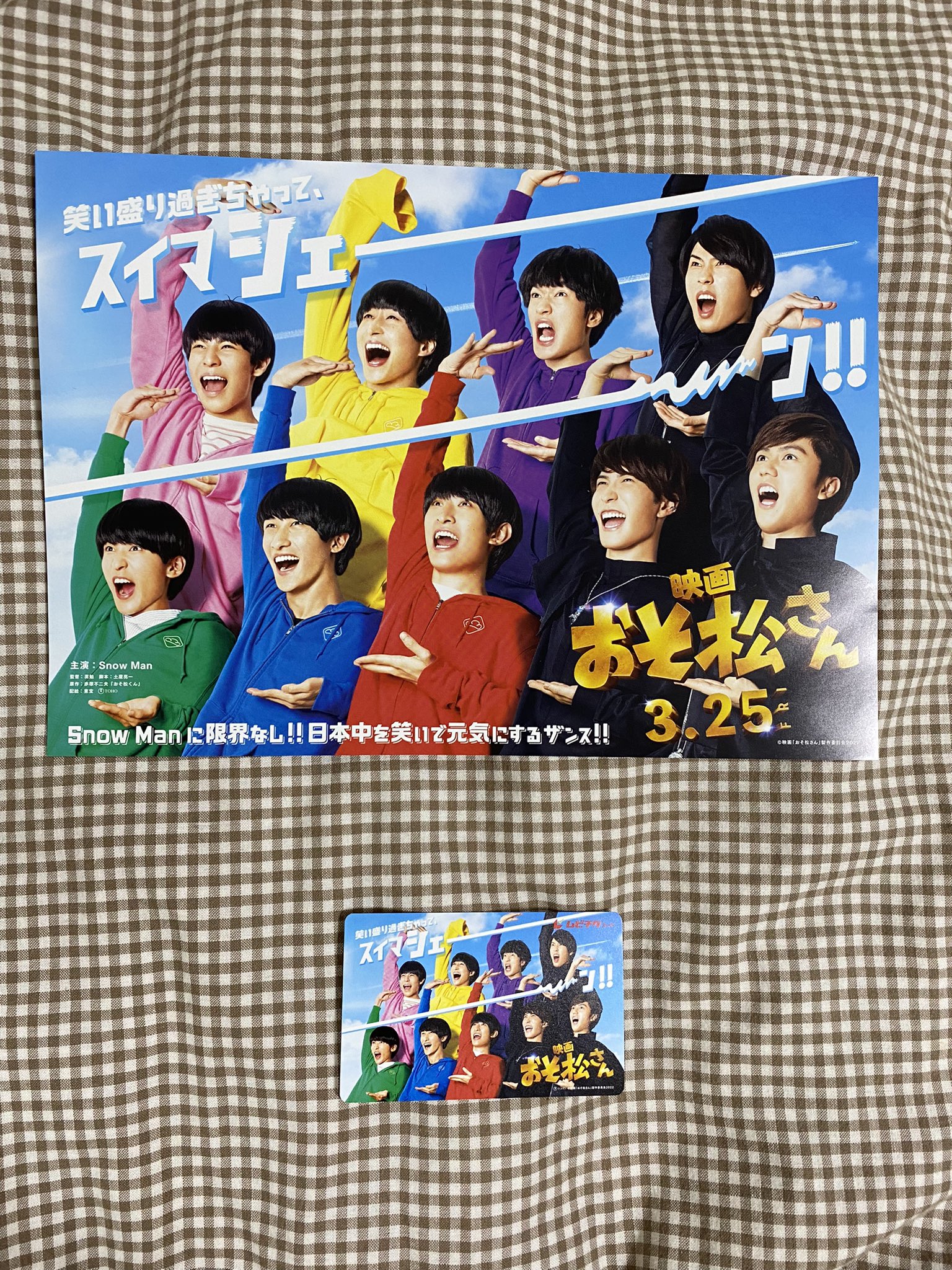 snowman 主演 浮かし 出演 映画 使用済み ムビチケ フライヤー 