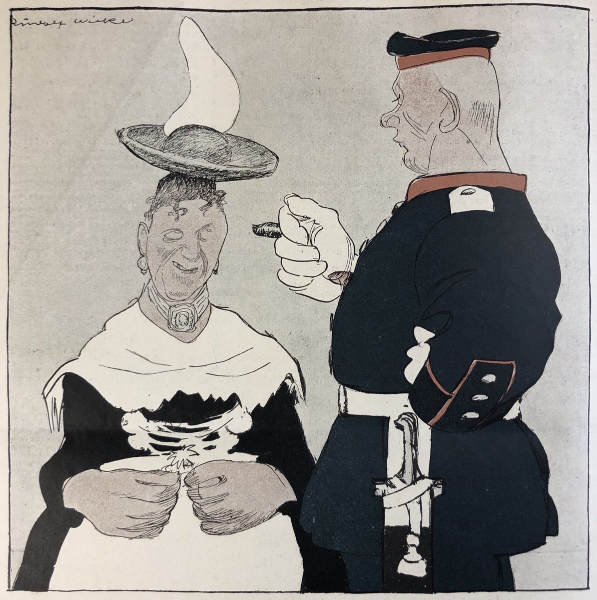 Rudolf Wilke, 1907 