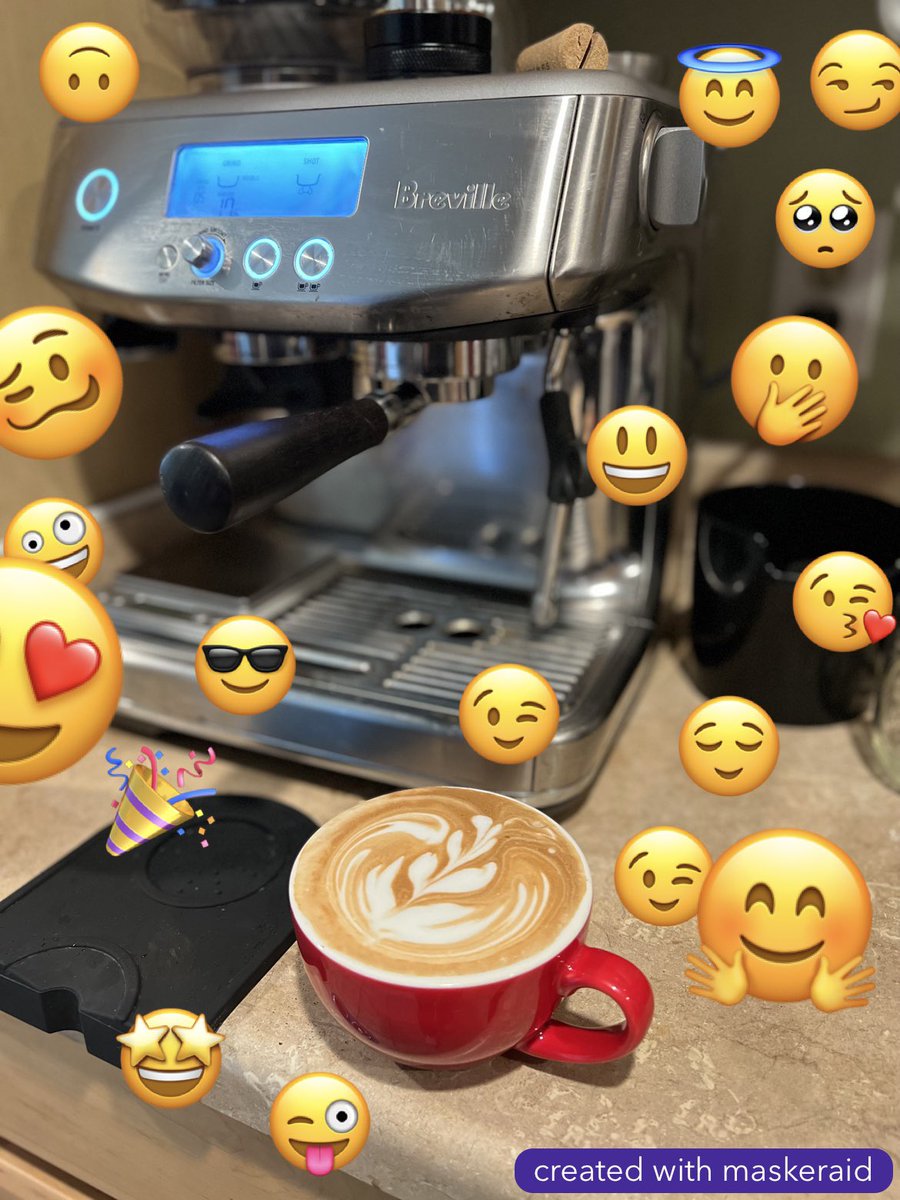 drumkickapp's tweet photo. I could have just posted my latest latte art, but I wanted to espresso myself with @caseyliss’ awesome new iOS app, #MaskerAid! Get it now! It’s kid-tested, parent-approved! https://t.co/WyGDOMrBrl