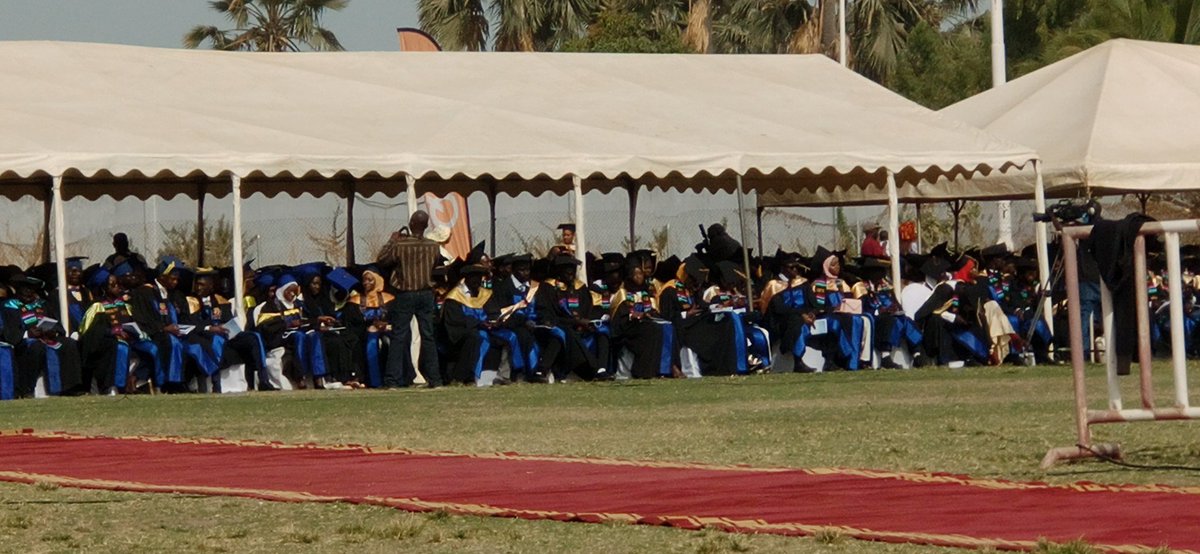 D_Kandeh's tweet photo. To all graduating students at the University of The Gambia congratulations. All the best. #utgconvocation https://t.co/y90ul16b6s