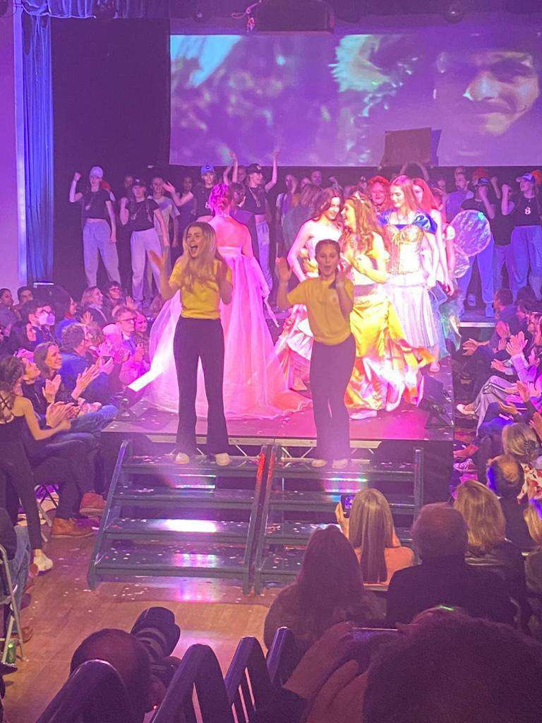 SHSNightingale's tweet photo. We are SO proud of everyone who took part in Nightingale’s fashion show performance these past two nights! Thank you so much for your effort and enthusiasm. GO NIGHTINGALE!!💛💛💛 https://t.co/3qZLOKkjUY