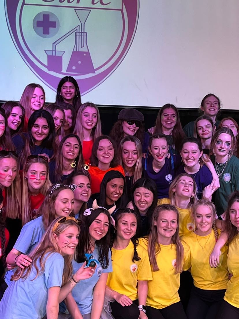 SHSNightingale's tweet photo. We are SO proud of everyone who took part in Nightingale’s fashion show performance these past two nights! Thank you so much for your effort and enthusiasm. GO NIGHTINGALE!!💛💛💛 https://t.co/3qZLOKkjUY
