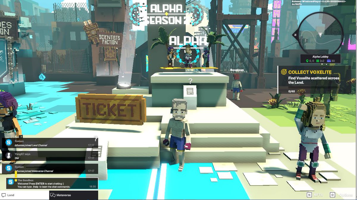 Benderthomas3's tweet photo. @TheSandboxGame I just participated in the daily #SandboxAlphaS2Contest for a chance to earn up to 1,000 $SAND! Day 1 - Selfie with the S2 Alpha Pass. Check out my screenshot below! 👇 #SandboxAlphaS2 https://t.co/rlkgffA8gm