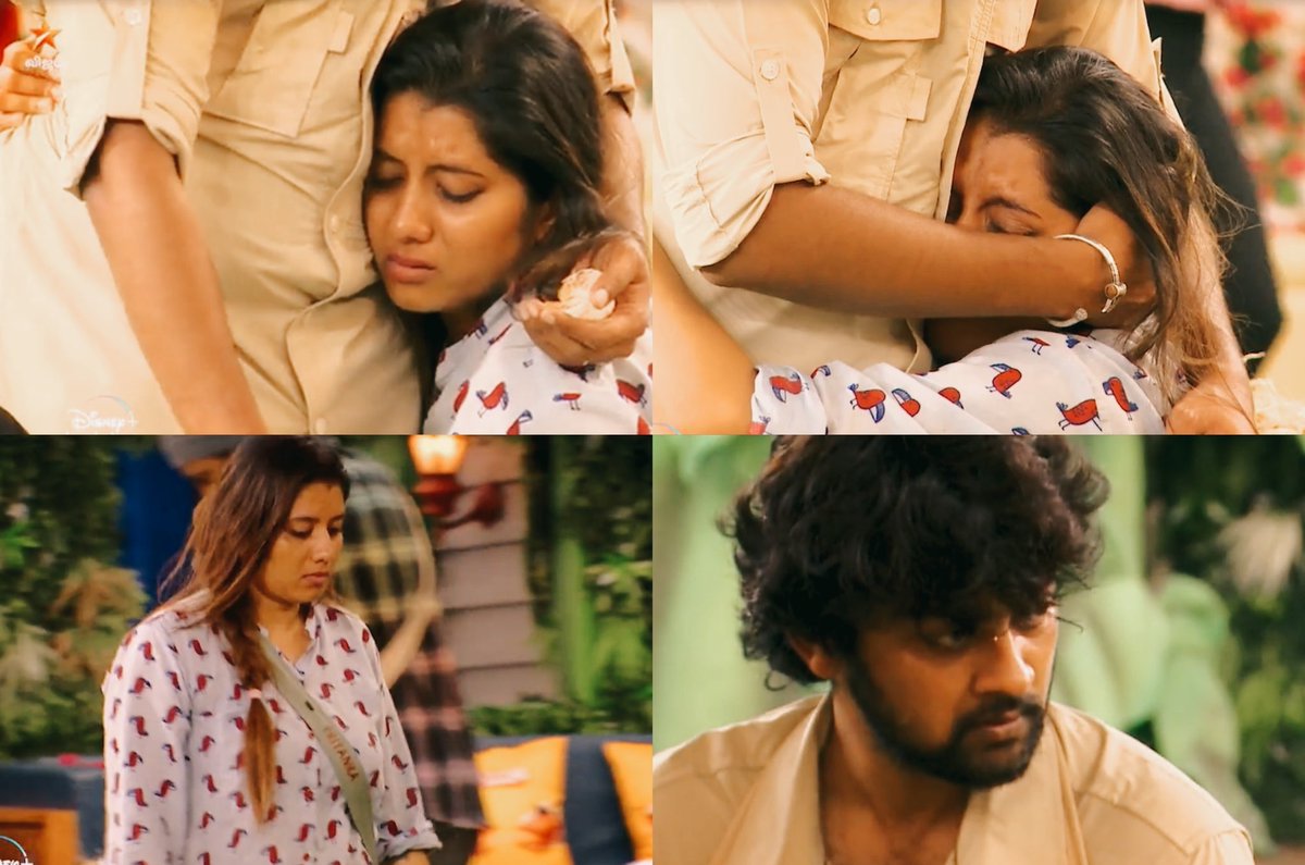 Shadiya1599's tweet photo. @sowmiyadalias @Priyanka2804 @rajuactor91 Aunty kitta va pa was a beautiful emotion more than just fun. Their hugs whenever each of them are down is the proof of it.
The healing & love hugs ♥
#PriJu cuteness
#Priyanka
#Raju https://t.co/1FAyRmUbkR