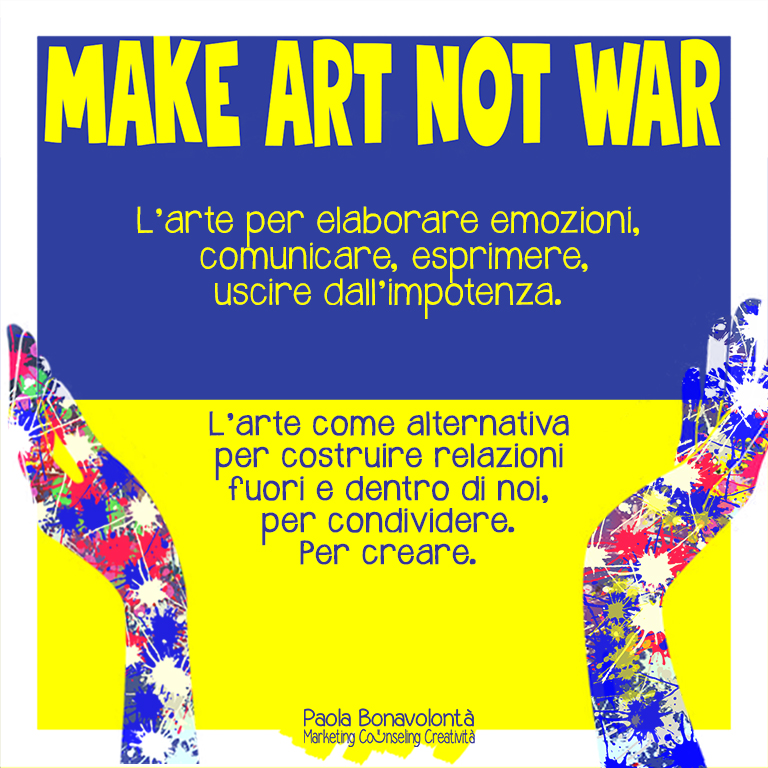 Make ART not war bit.ly/3Cep1iJ