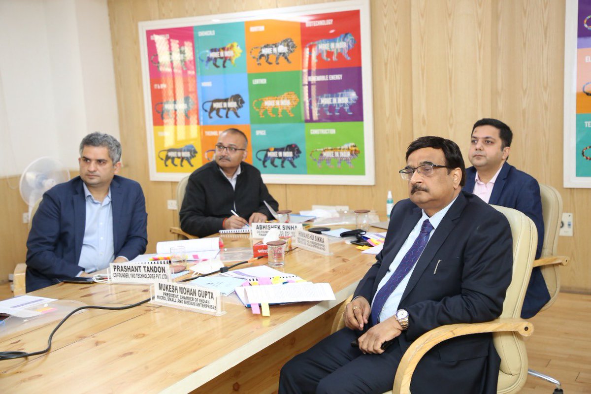 NITIAayog's tweet photo. #NITIAayog hosted the Jury round for #WTIAwards2021.

It witnessed participation from industry leaders, with their task cut out to identify and honour #WomenEntrepreneurs👩 who aim to bring transformational changes in 🇮🇳 across sectors.

#SashaktSamarthBharat #SashaktSamarthNaari https://t.co/iKX8SOBrwV
