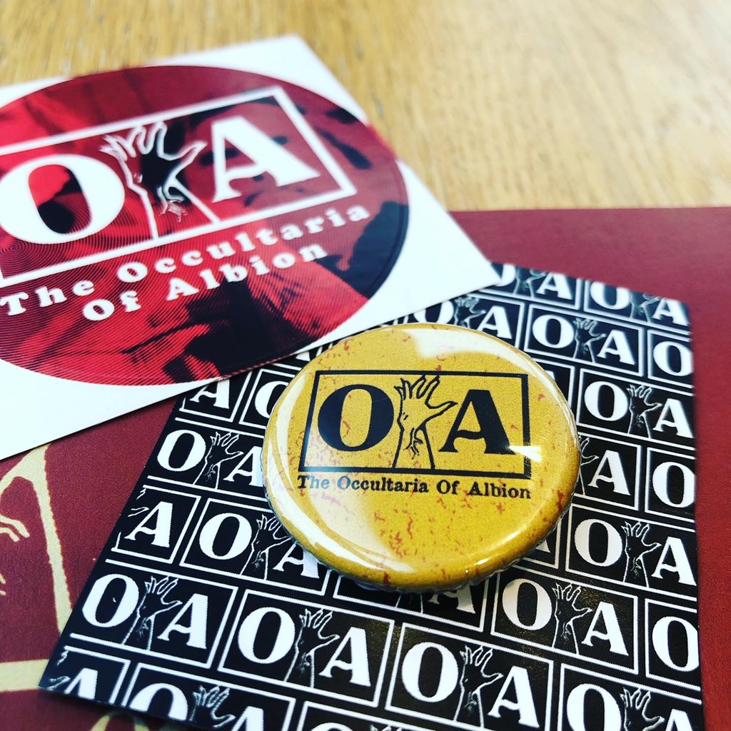 revpeterlaws's tweet photo. How cool is this? My first steps into the Occultaria of Albion. @occultaria @OA_RDaniels #hauntology #hauntedgeneration https://t.co/XN4KjaH2aj