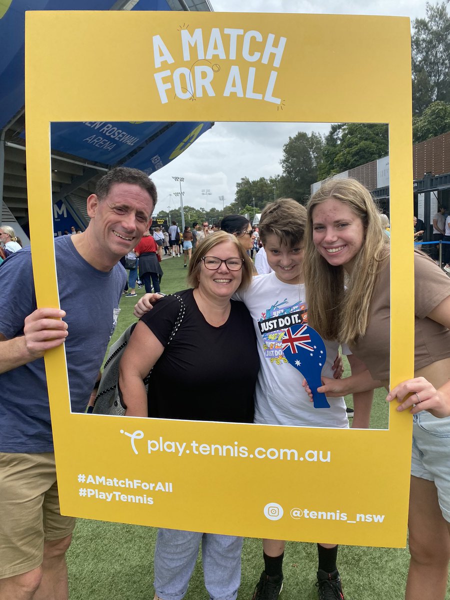 First #DavisCup cup for the Sykes family - amazing go Aussies! #DavisCupQualifiers
