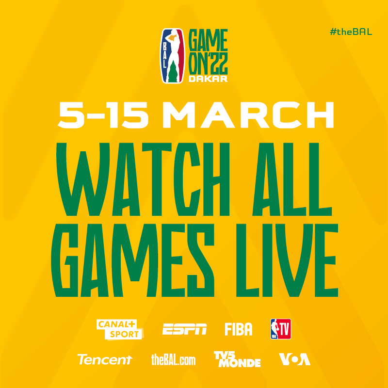 Basketball Africa League on Twitter "IT'S GAME DAY! Tune in to watch