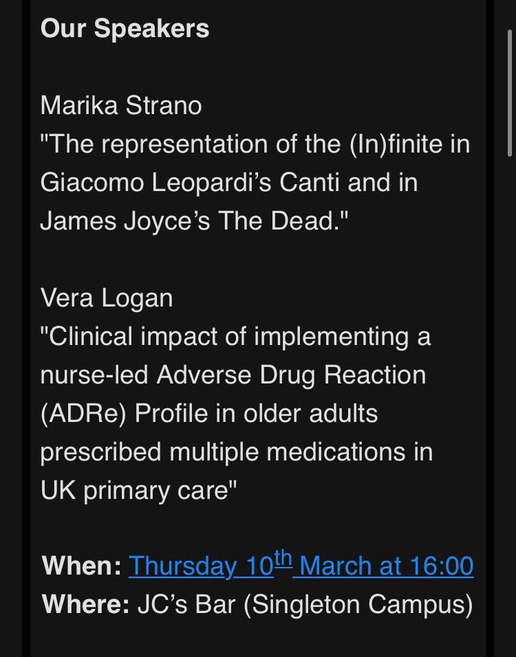 GiacominoJoyce's tweet photo. First presentation “in person” since January 2020.
���🏻
#phdlife #phdvoice #PhDevents #presentation 🙏🏻 https://t.co/eUHQuJNlTJ
