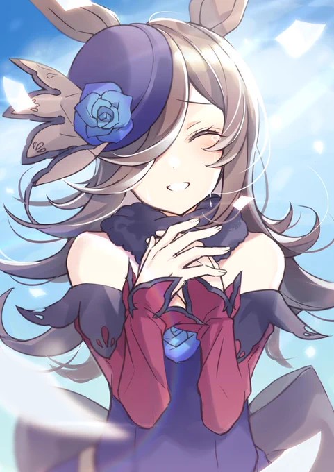 きみに祝福を
#ライスシャワー生誕祭2022 #ウマ娘 