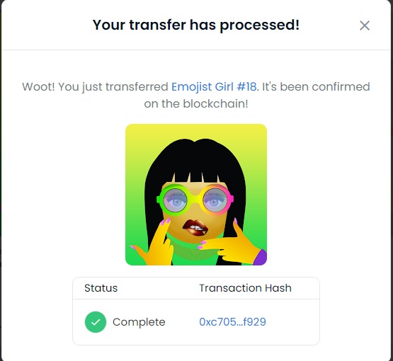 Emojist Girl #18 belongs to new owner 😍

#nftcollectibles #nftcollection #nftdrop #nft #nftartist #nftcommunity #nftcollectors