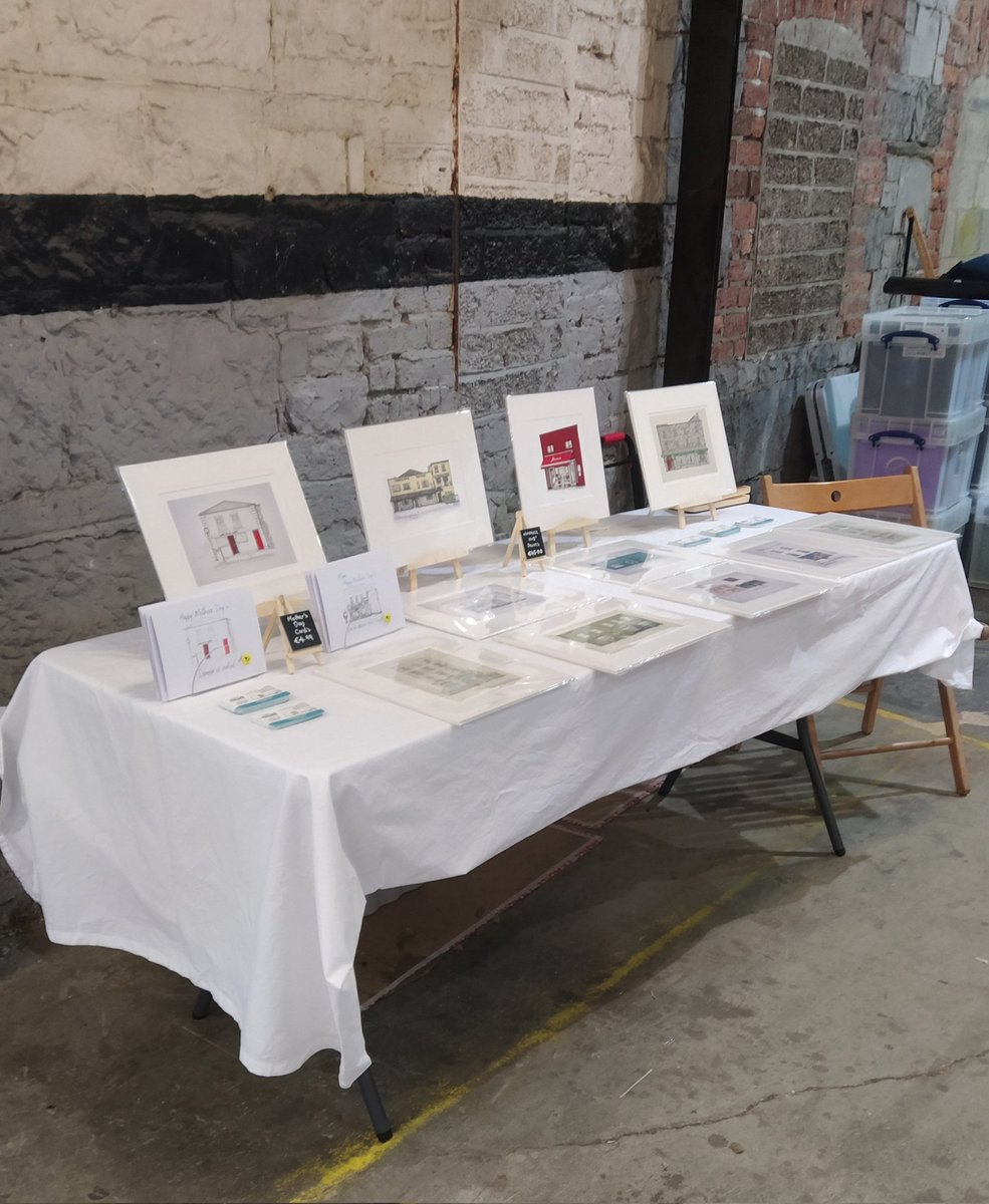 janehoganartist's tweet photo. All set 💕 #limerick #wickhamway https://t.co/HjJYy8FNBp