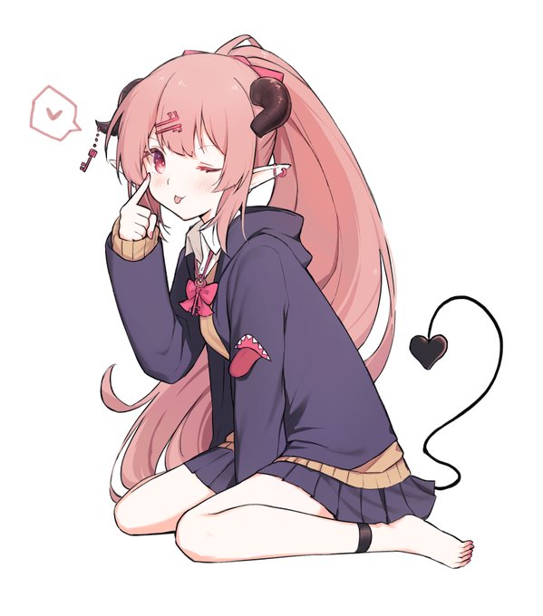 いじわる悪魔
#かぎのあーと 