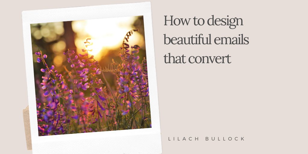 lilachbullock's tweet photo. How to design beautiful emails that convert with @beefreeio
#EmailMarketing #EmailSoftware #EmailEditor #MarketingTips https://t.co/DX1QocA68u https://t.co/KuTEYQQA6w