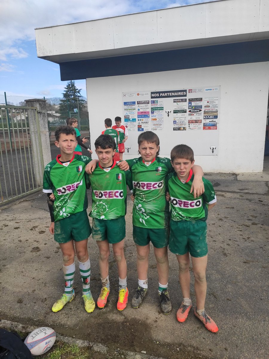 Nos #u14 coachés par <a href="/seb_rouet/">Séb rouet</a>  finissent à une belle onzième place pour une première participation à la phase finale. Félicitations à eux. #rugby #OrangeRugbyChallenge2022