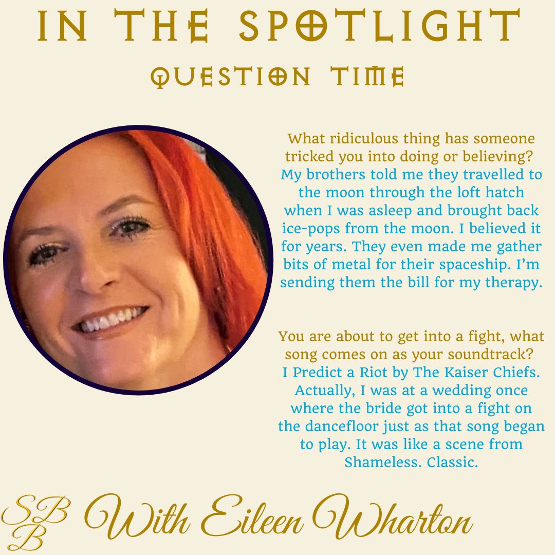 SpellBoundBks's tweet photo. We are back with @WhartonEileen today as we travel to the moon whilst listening to The Kaiser Chiefs...what a way to start the day!!!
Thank you, Eileen!
SBx
#SpellBoundBooks #SpellBoundBks #InternationalWomensDay #SpellBoundIWD #EileenWharton #ShitHappens #WhereMagicHappens https://t.co/nlmyoGxoD4