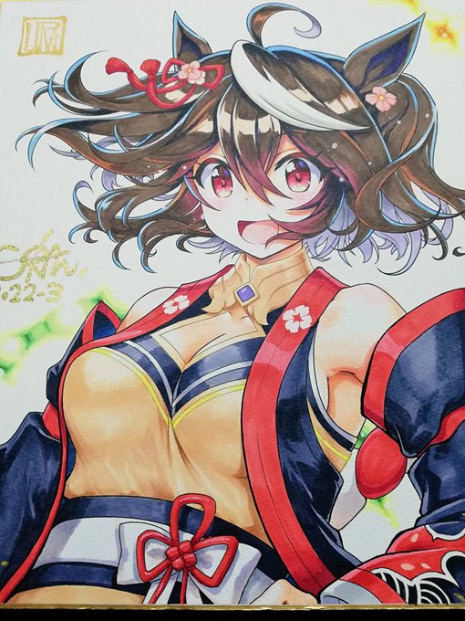 サンクリの色紙は4枚出来ました。いずれも復刻色紙ですがエレちゃんと九条沙羅はこれで終了で今後の復刻も無しです。 