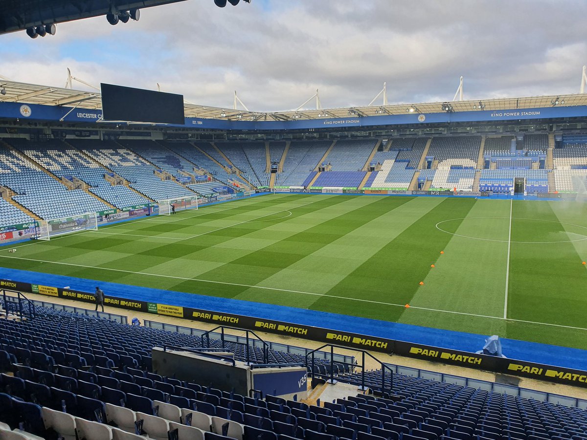 s10_ent's tweet photo. Coming up to the end of #GroundsWeek and its matchday at King Power stadium with a double cut at 21mm, mark out, goals up, ball stop nets built and track cleaned #PreppedAndReady @johnledwidge @DaleGregory10 https://t.co/ckU6UCojJJ
