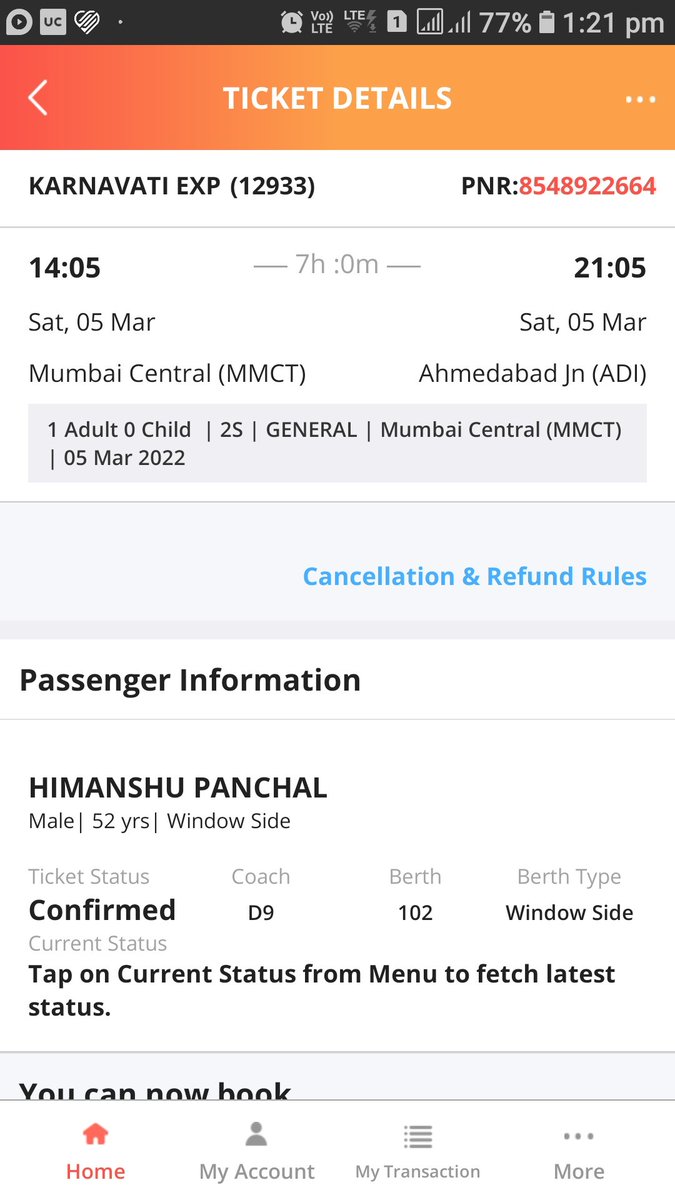 railmadad.indianrailways.gov.in/madad/final/ho…

My PNR 8548922664 and mobile no 7021434046.
Please help as Phone Charging Slot is not Functioning. Vapi has just Passed.