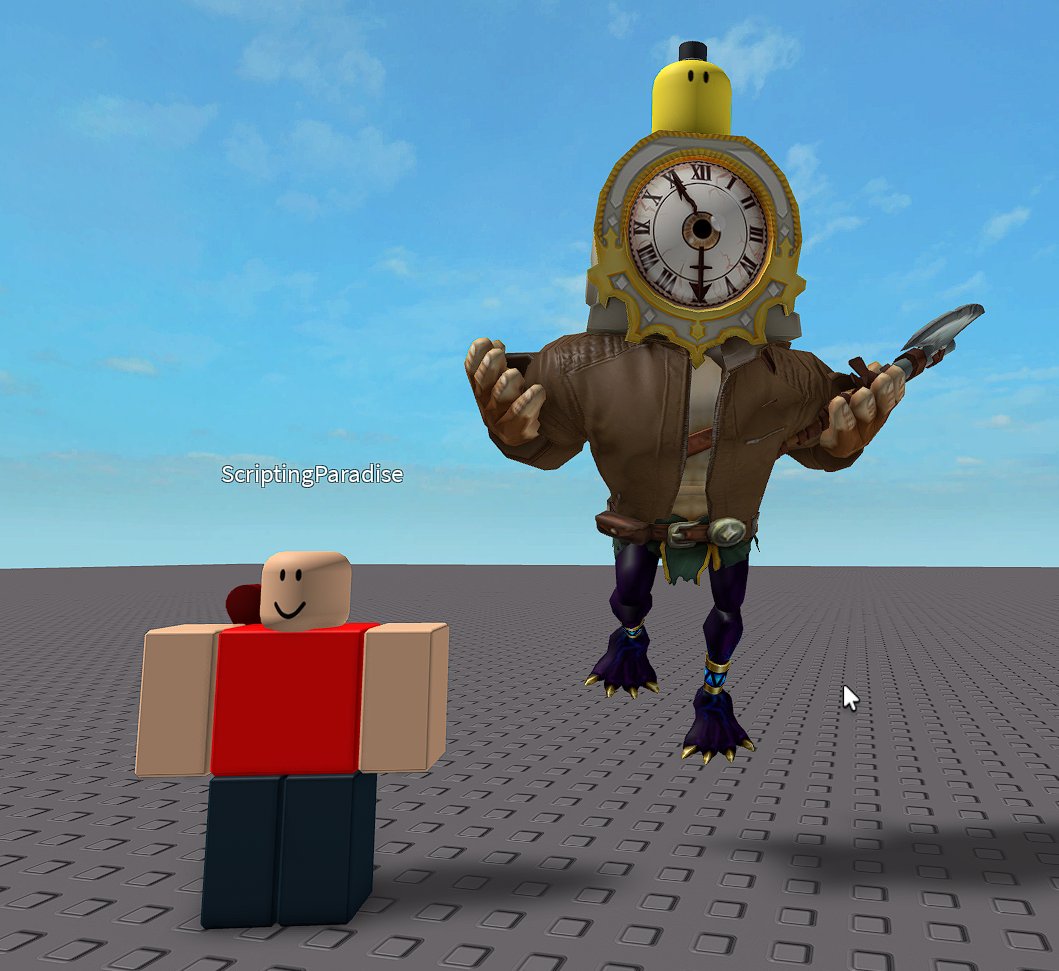 The Smallest and Tallest Avatar on Roblox 