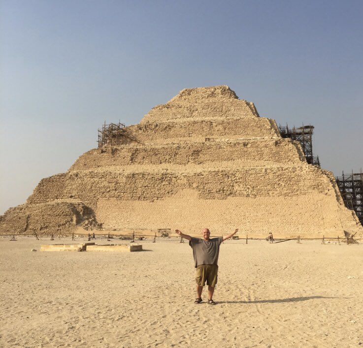 Rob__Friar's tweet photo. It can’t all be politics
🇪🇬#AncientEgyptTour🇪🇬
Greatest place on Earth
#Egypt #Saqqara #DjoserPyramid #StepPyramid
It all started here…
Saqqara is like Giza without crowds, an amazing place that most tourists miss. https://t.co/hyBGAaRuFd