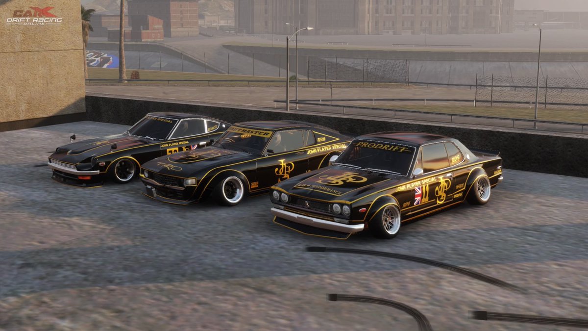 ⭐️BLACK TRI-STARS⭐️ pompidous project JPS ver. 3台並ぶとカッコ