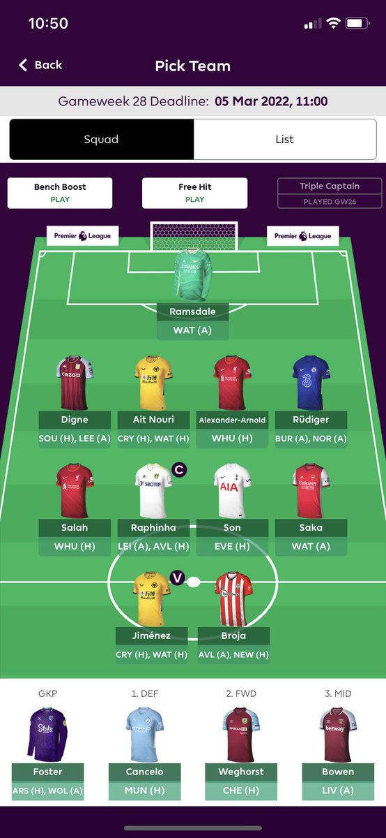 _fpltom's tweet image. Need opinions!

• Captain ????
• Ramsdale or Foster?