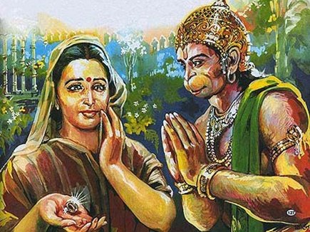 Ramayana story: Hanuman in the search of Rama's ring | Artha - YouTube