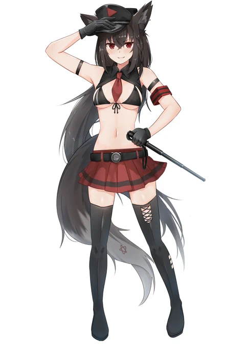 闇すこん部を摘発して回る黒上概念 